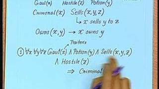 Lecture  10 Inference in First Order Logic [upl. by Kora964]