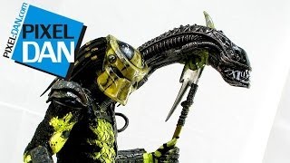 NECA Predators Series 11 Wasp Predator Figure Video Review [upl. by Leahcimnaes]