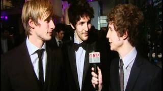 Merlin  Colin Morgan and Bradley James Interview After Show Party NTA [upl. by Kruter]