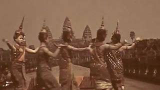 Cambodian Temple Dance 1945wmv [upl. by Esereht]