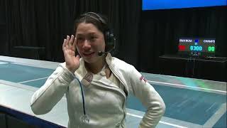 Emily Vermeule Interview  2024 NCAA Fencing Championships [upl. by Bartlett]