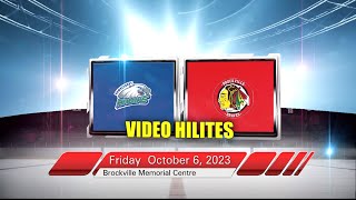 Hawkesbury Hawks vs Brockville Braves  061023 [upl. by Ayhdnas]