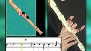 Ex011 How to Play Recorder  Recorder Lessons for Beginners [upl. by Flo]