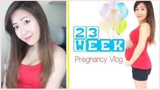 23 WEEK PREGNANCY VLOG [upl. by Aiyram]