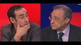 Discusión entre Iturralde y Florentino Perez  Futboleros [upl. by Ocnarfnaig]