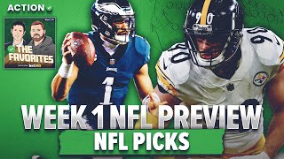 NFL Week 1 Betting Preview amp PICKS for EVERY NFL GAME  NFL Predictions amp Picks  The Favorites [upl. by Eceinaj]