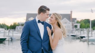 Heartfelt waterfront wedding overlooking the Peconic Bay  Kristen amp Nico [upl. by Yreffoeg145]