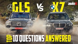 2024 BMW X7 vs Mercedes GLS Comparison Review  Finding the Winner in 10 Simple Questions  autoX [upl. by Rabush]