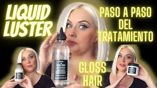 Paso a paso del tratamiento SÚPER GLOSS davines davinesespaña [upl. by Emlin]