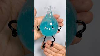 물방울 말랑이 만들기💧Water Drop Squishy DIY with Nano Tape 실리콘테이프 [upl. by Kersten]