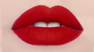 How to make ANY lipstick MATTE  AlexandrasGirlyTalk [upl. by Arehc]