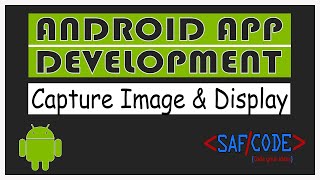 Capture Image and Display in ImageView Using Android Studio Part18 [upl. by Monafo]