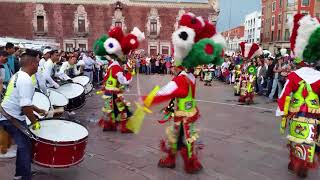 Danza de matlachines Toltecas casta de guerreros Romería 2017 [upl. by Hctub]