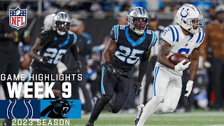 Indianapolis Colts vs Carolina Panthers  2023 Week 9 Game Highlights [upl. by Annovad968]