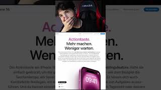 Action Geschmack mit dem iphone16 von apple [upl. by Hernando]