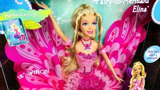 2006 Barbie Fairytopia Mermaidia Elina Doll Review [upl. by Elatia]