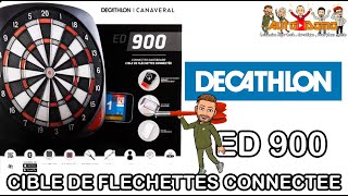 DECATHLON CANAVERAL ED900  La cible de fléchettes connectée [upl. by Nnep]