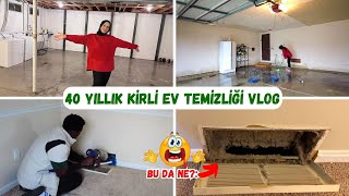 YENİ EVİ HORTUMLA FOŞUR FOŞUR YIKADIK 😁🏡 KARIKOCA TEMİZLİK YAPTIK 🧹 🧽🧼 [upl. by Ardnas]