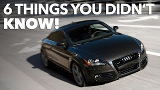 MK2 Audi TT  6 things you didnt know [upl. by Tnek]