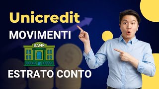 Estratto Conto Unicredit Banca  Movimenti Banca Unicredit  Mehar Waheed Official [upl. by Yemarej669]