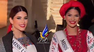 Sheynnis Palacios Miss Universo 2023 baila canciones nicaragüenses en Guatemala [upl. by Ramel26]