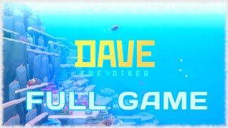 Dave the Diver  Longplay 100 Full Game Walkthrough No Commentary [upl. by Mccord430]