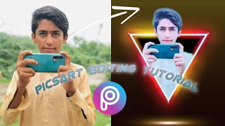 PicsArt Editing tutorial [upl. by Aicilaf]