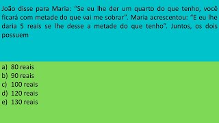 DESAFIOS DE MATEMÁTICA RESOLVA EM 15 SEGUNDOS [upl. by Kalle957]