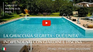 Proprietà composta da due unità immobiliari con due giardini e piscina [upl. by Anital]