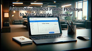 Easy Guide to Adding Public Holiday Calendars in Google Calendar [upl. by Nojid]