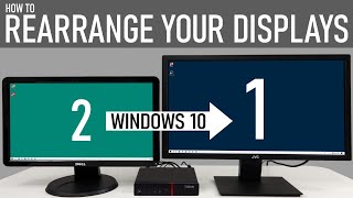 How To Adjust Your 2nd Monitor From Left To Right In Windows 10  FOR BETTER PRODUCTIVITY Updated [upl. by Manoop]