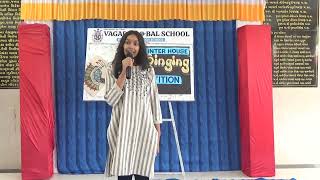 Solo 🎤Signing Competition Virti Vagad Global School 202425 [upl. by Keri]