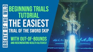 BOTW Beginning Trials – The EASIEST Way to Skip The Trial of the Sword with Box Clipping Tutorial [upl. by Klapp71]