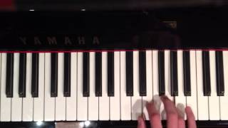 Flapper Girl by the Lumineers piano tutorial  part 1 [upl. by Oreste]