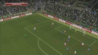 Hamburger SV  Fc Schalke 04 03  18 Spieltag der 1 Liga  26012014  pes [upl. by Erdne]