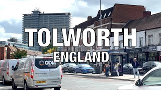 Tolworth UK England 🇬🇧 4K HDR [upl. by Ettore]