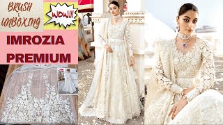 Unboxing of Imrozia Premium Brides Collection Most Beautiful Article UNBOXING OF ORIGINAL BRANDS [upl. by Adnohser]