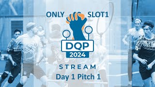 DQP2024  Tag 1 Pitch1  Deutscher Quadball Pokal [upl. by Lleumas306]