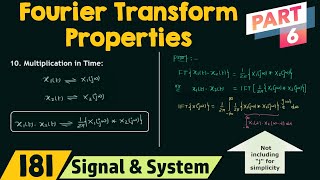 Properties of Fourier Transform Part 6 [upl. by Weber]