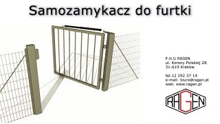 Samozamykacz do furtki [upl. by Ylellan916]