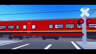 Roblox railroad crossing 41 [upl. by Laris]