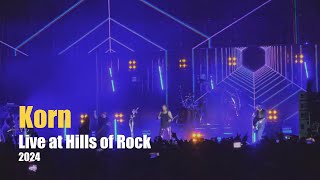 Korn  Live at Hills of Rock 2024  Full Show [upl. by Eicnahc]