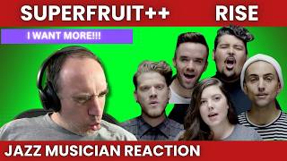 Some of the best harmoniesEVER Superfruit Reaction to Rise [upl. by Maxantia]