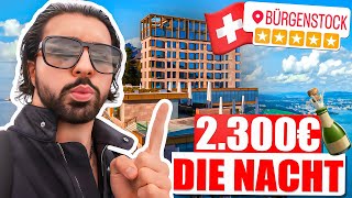 24h im TEUERSTEN Hotel der Schweiz 2000€ pro Nacht [upl. by Tengler]