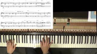 Jazzy Happy Birthday IntermediateAdvanced Piano Arrangement with sheet music [upl. by Raclima363]