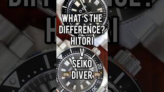 What’s the Difference Hitori v Seiko Diver 🤿 seiko hitori shorts [upl. by Imik]