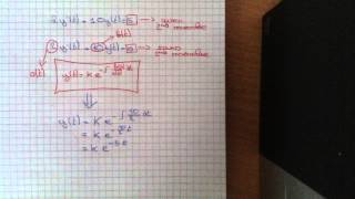 Equations différentielles  définition et calcul [upl. by Aeduj]