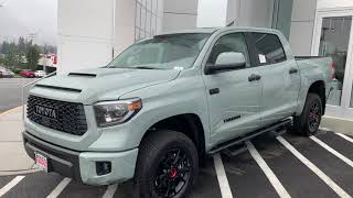 Lunar Rock Tundra TRD Pro and Cement Gray Tacoma TRD Pro which color would you pick [upl. by Ngo]