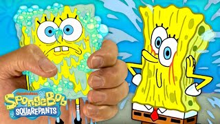 SpongeBob Literally Being A Sponge for 10 Minutes Straight 🧽  SpongeBobOfficial [upl. by Renzo]