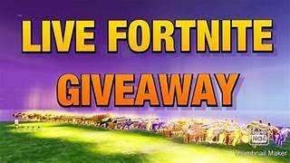 Fortnite Stw Giveaway Live Live GiveawaySTW FORTNITE [upl. by Nahshun]